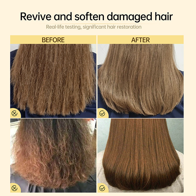 PURC Hair mask, revitalizing conditioner anti-dryness, ointment, adds volume 4