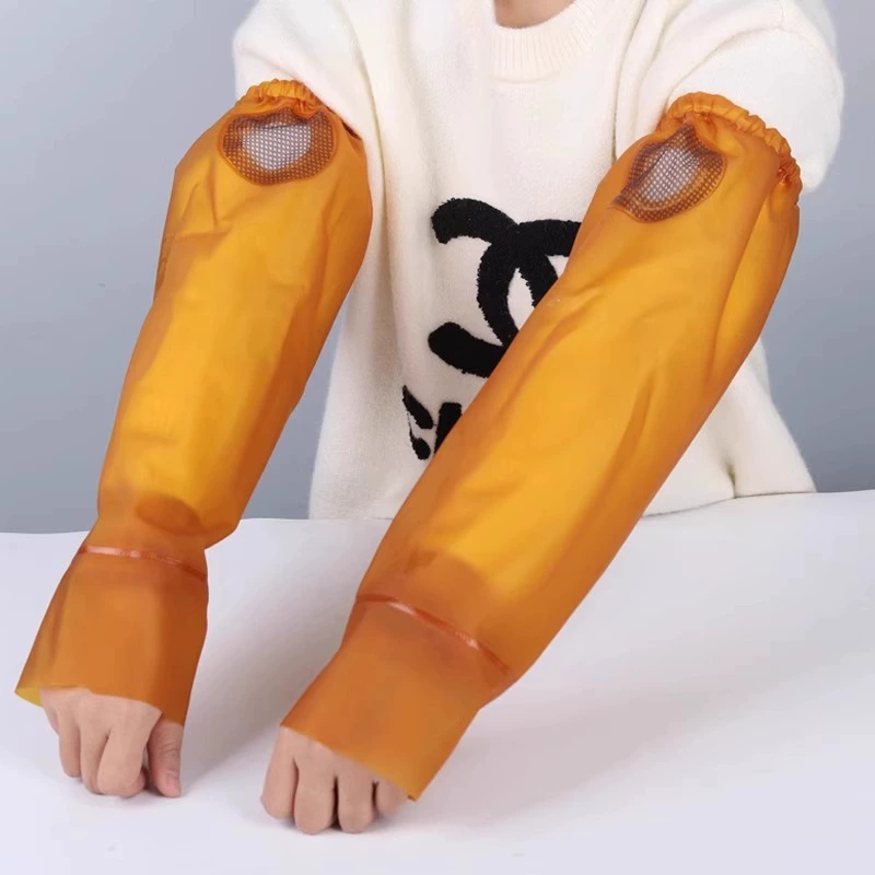 Waterproof long wear-resistant acid-base sleeves, increased thickness