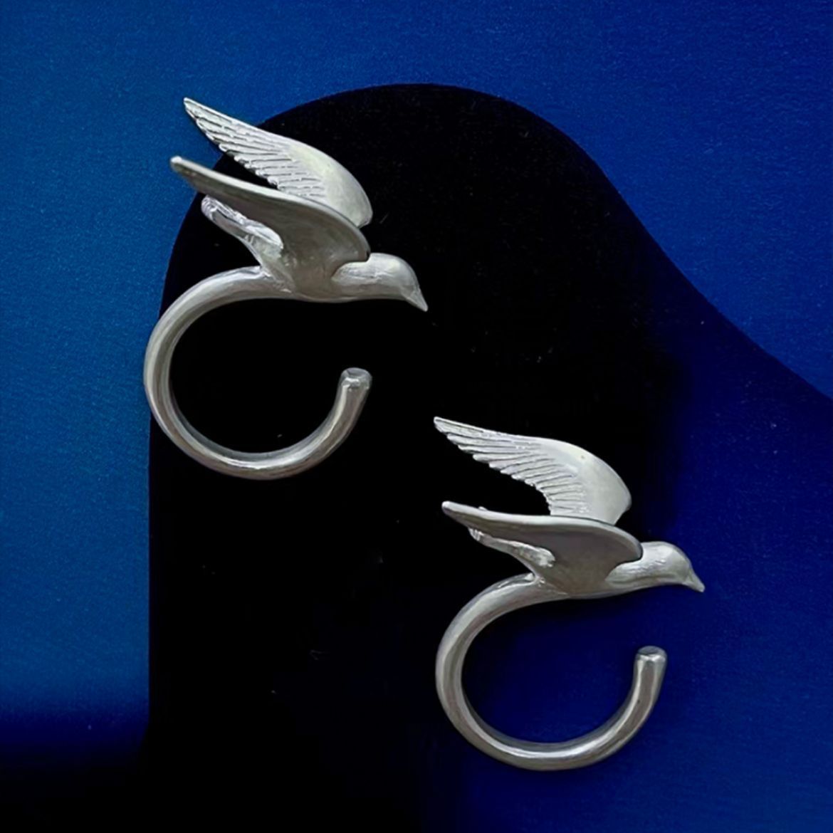 Vintage French Style Adjustable Open Ring For Women_voghion.com