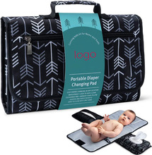 BSCI工厂批发宝宝户外可折叠换尿布垫子婴儿旅行便携式尿布母婴包