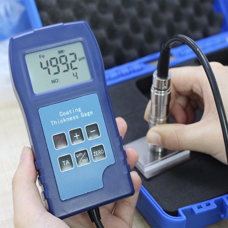 DR6000大量程无损油漆覆层涂层测厚仪Fe铁基膜厚仪防腐层厚度测量
