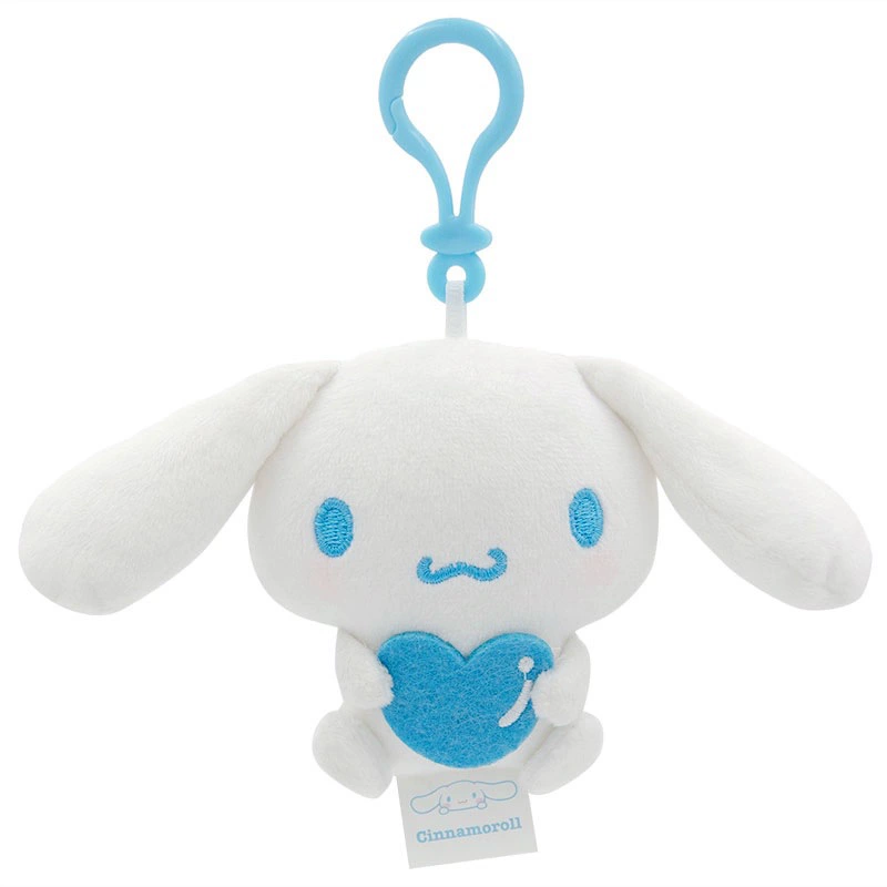 Плюшевый кулон Sanrio Hello Kitty, лицензионный талисман для сумки, плюшевый брелок, случайный цвет