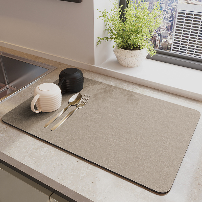 배수매트 - 내추럴 커피색상