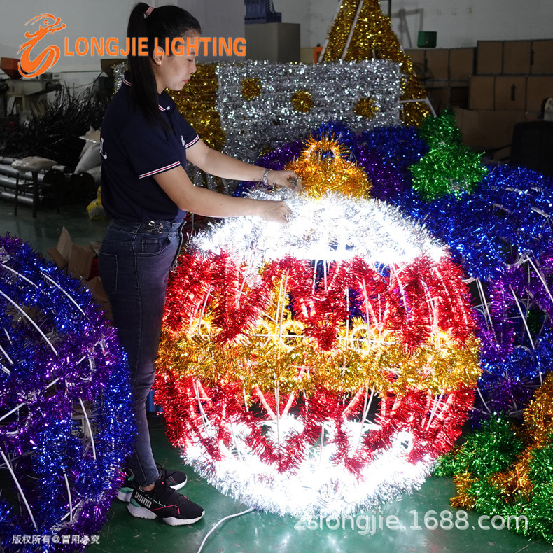 ֱ��1�� LED3DԲ��ʥ��������������3D��������װ�ε�