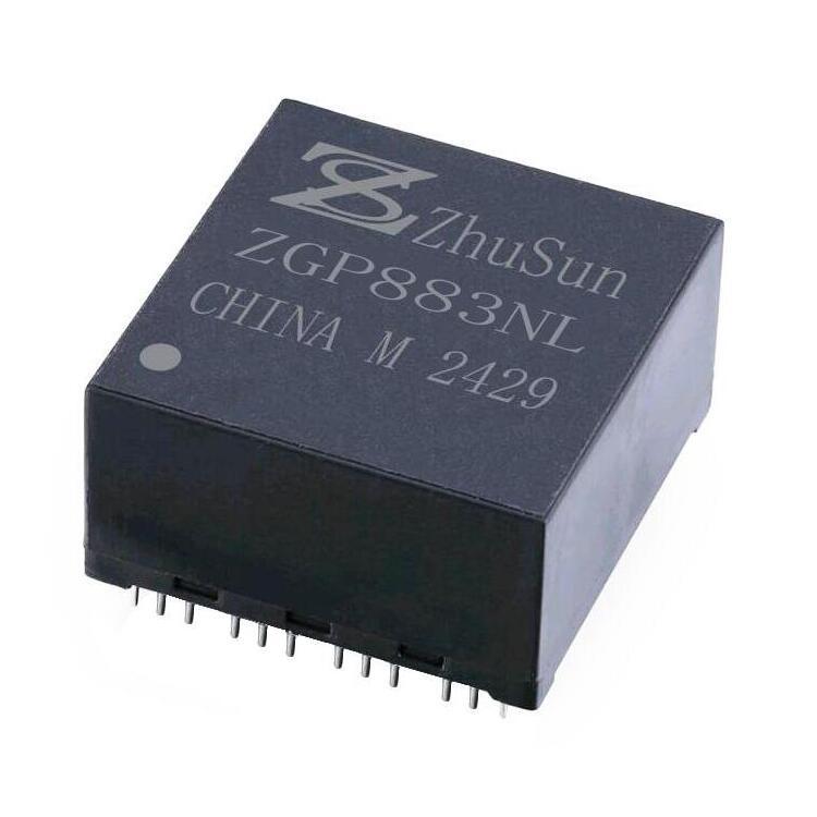 GP5609RS LF 厂家供应88PIN四口千兆直插型网络变压器GH5209 LF