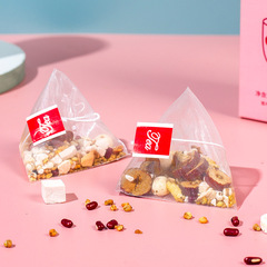 Five-fingered Peach Poria Tea Orange Peel Red Date Bitter Buckwheat Gorgon Seed Coix Seed Lotus Seed Yam Triangular Package Boxed Scented Tea