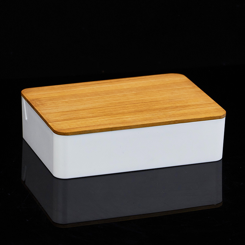 Caja de joyería de madera sólida, caja de joyería, collar de joyería, caja de joyería