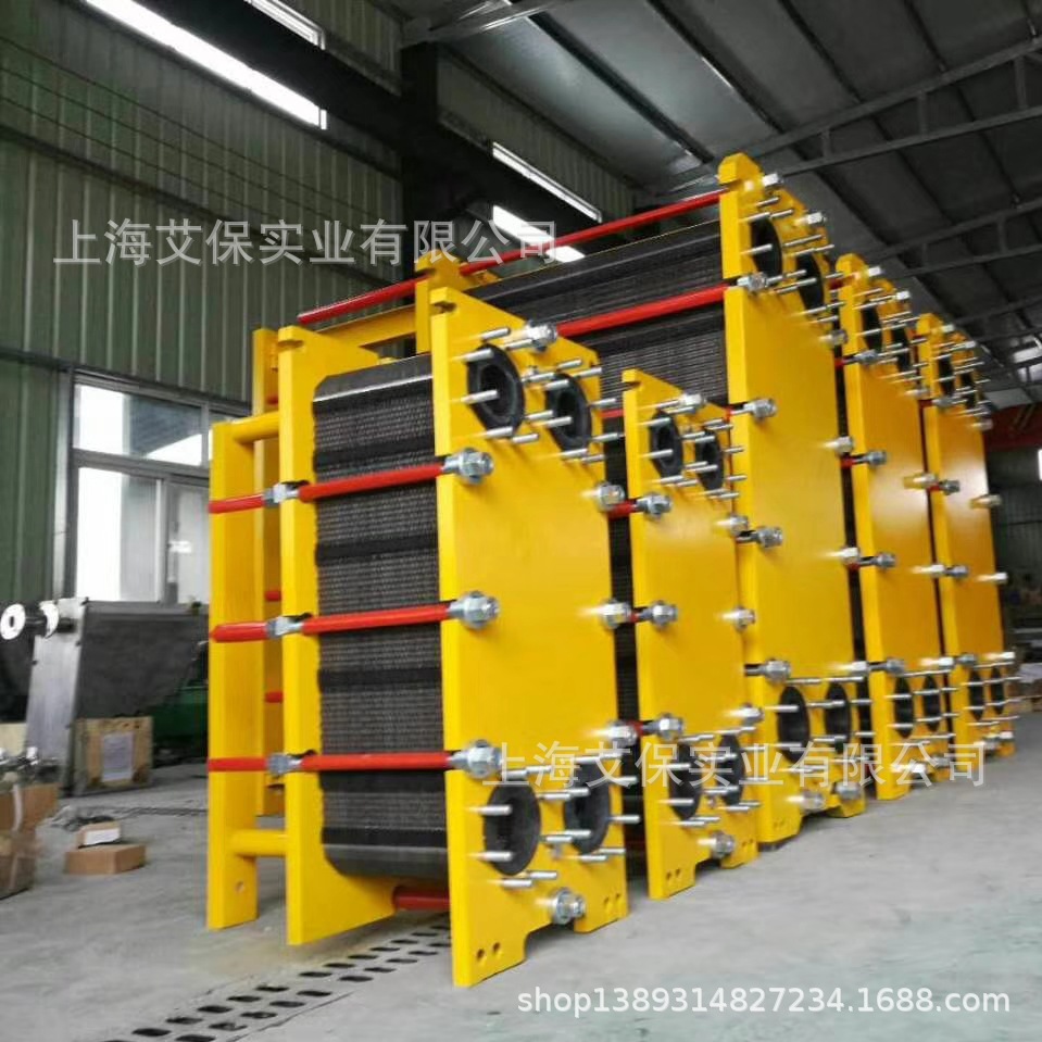 纯化水/蒸汽板式换热器生产厂家 160度/170度高温蒸汽板式换热器