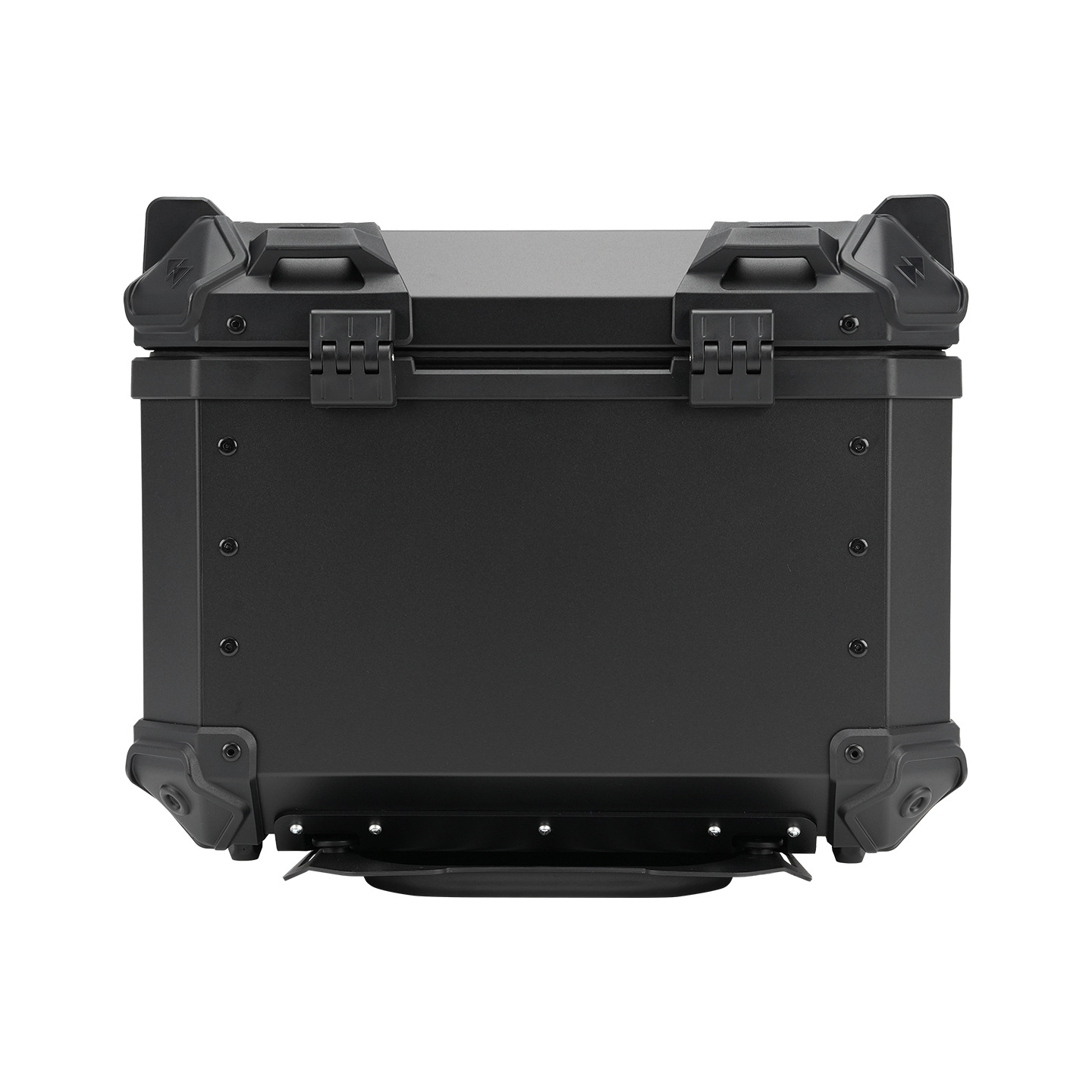Motorcycle 45L Aluminum Alloy Tail Box Rear Luggage Box Electric Vehicle Scooter Universal Storage Box Large Capacity Wholesale