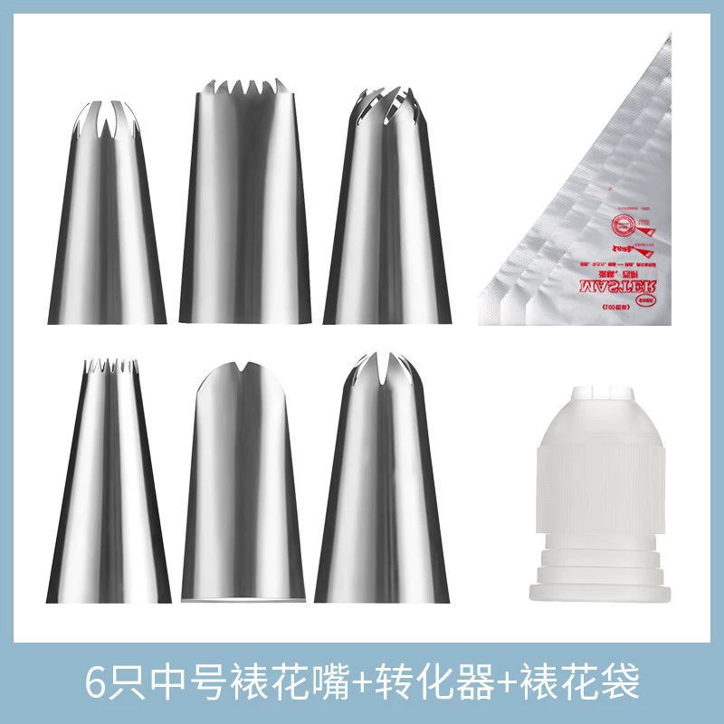 Disposable brush stainless steel, set, handmade