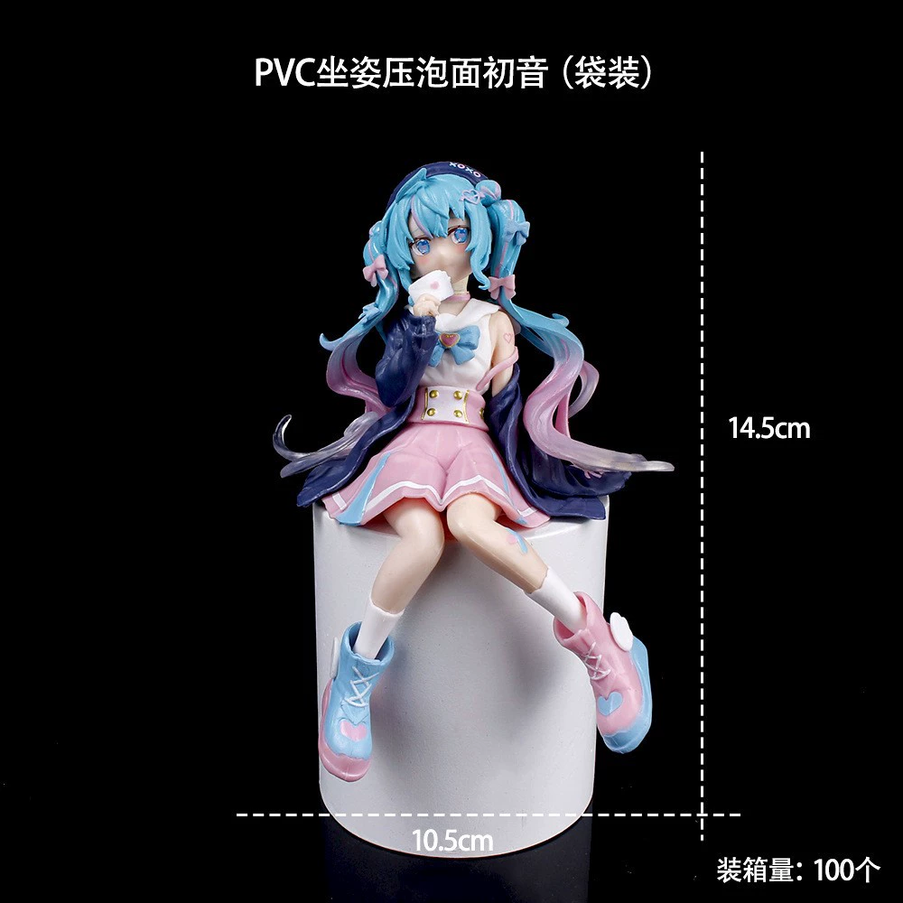 Фигура PVC (Хацунэ Мику) Модель две — 15–22 см милый настольный коллекционный предмет, множество поз