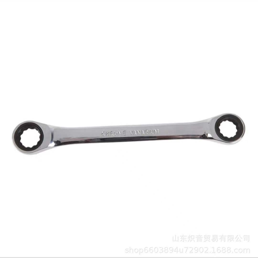 钢盾公制精抛光双梅花快扳 S019008-S019022