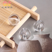 4-30MM直孔透明圆珠DIY穿孔串珠手机链手串仿水晶亚克力饰品配件