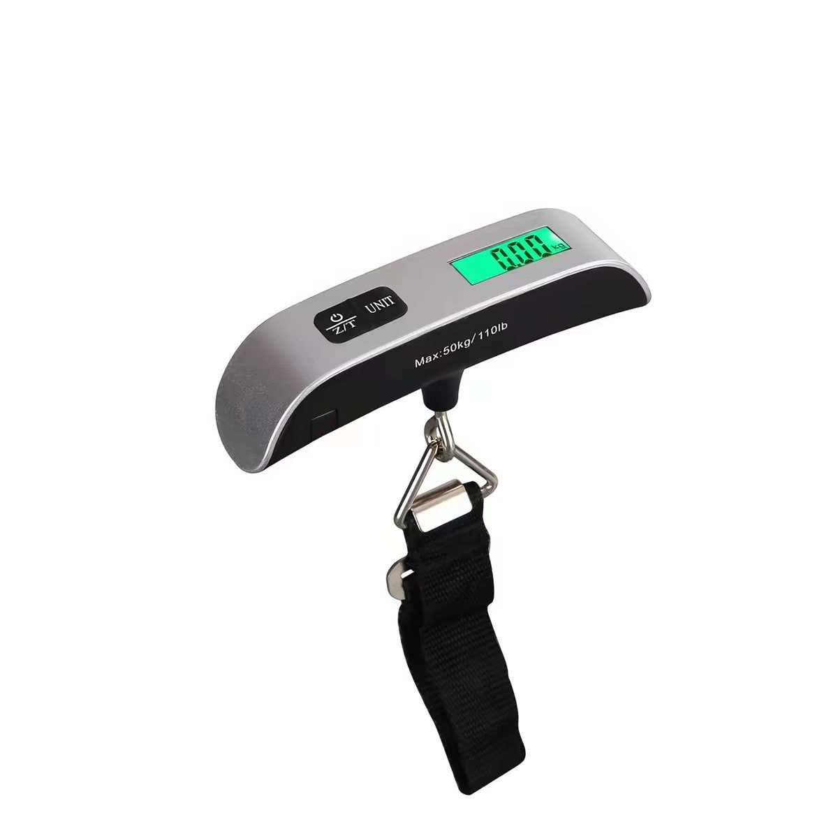 Tragbare elektronische Waage 50kg tragbare Reisegepäckwaage Marktwaage Mini tragbare Hängewaage Handwaage Versand-Hängewaage