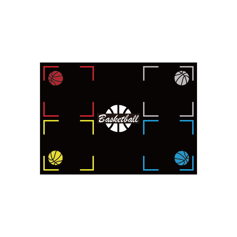 Fábrica al por mayor de baloncesto paso estera de entrenamiento bola interior control auxiliar de aislamiento de sonido Mat Fitness Deportes de goma antideslizante mat