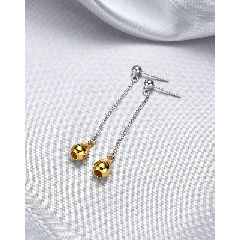 Pendientes de borla de gota de agua para mujeres s925 plata esterlina nicho diseño 2024 nuevo estilo pendientes largos pendientes elegantes pendientes