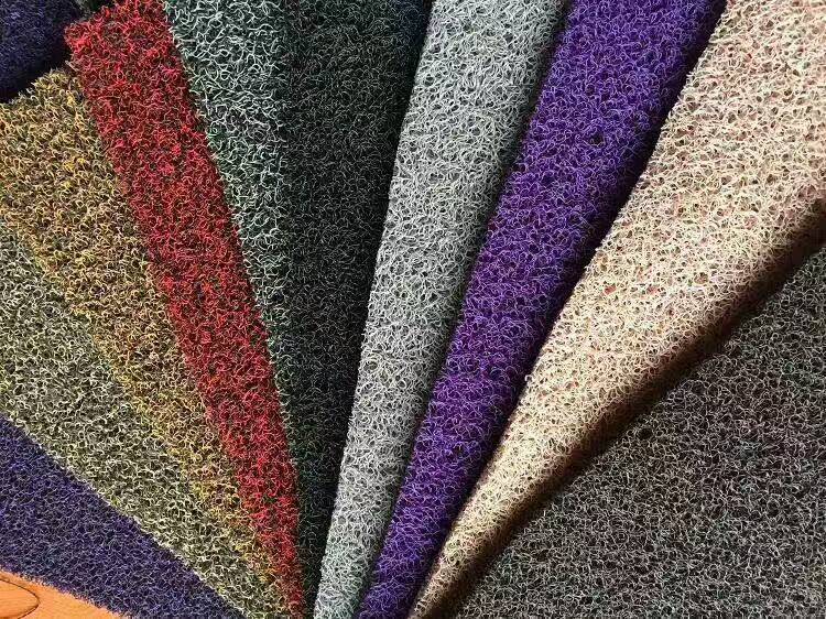 Freely cuttable, non-slip, wear-resistant, eco-friendly, comfortable floor mat, loop pile carpet, door mat, car floor mat