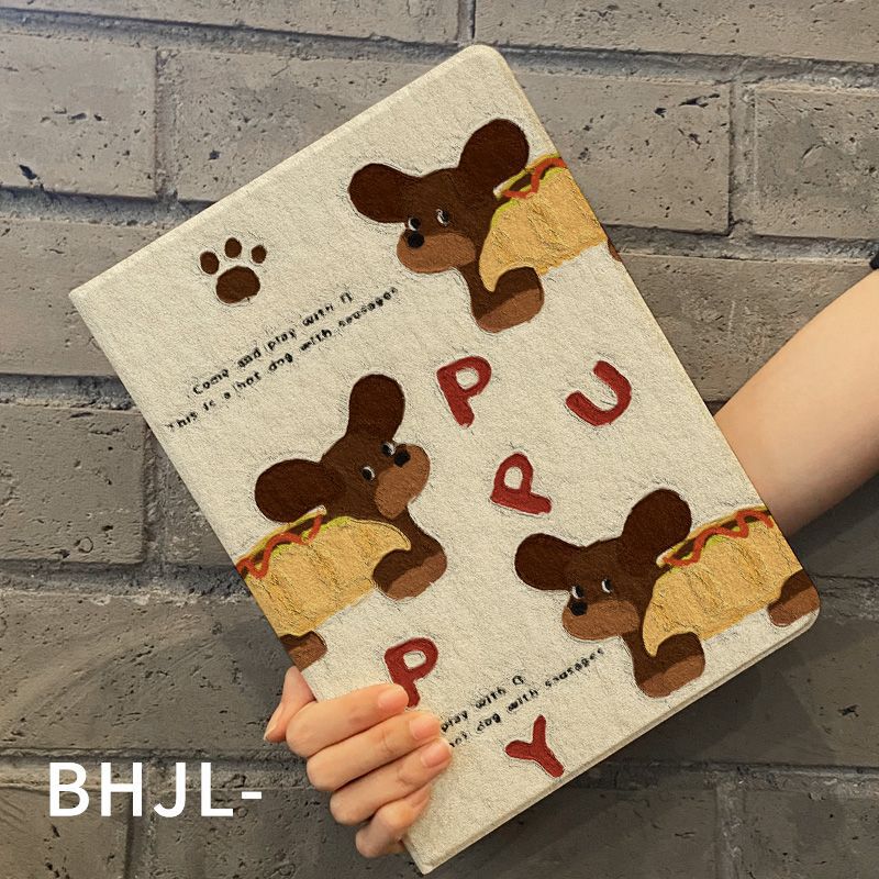 Matte puppy pattern protective case for 10th generation tablet Mini6, air6/5, book-style Pro12.9/13 Matte puppy pattern protective case for 10th generation tablet Mini6, air6/5, book-style Pro12.9/13