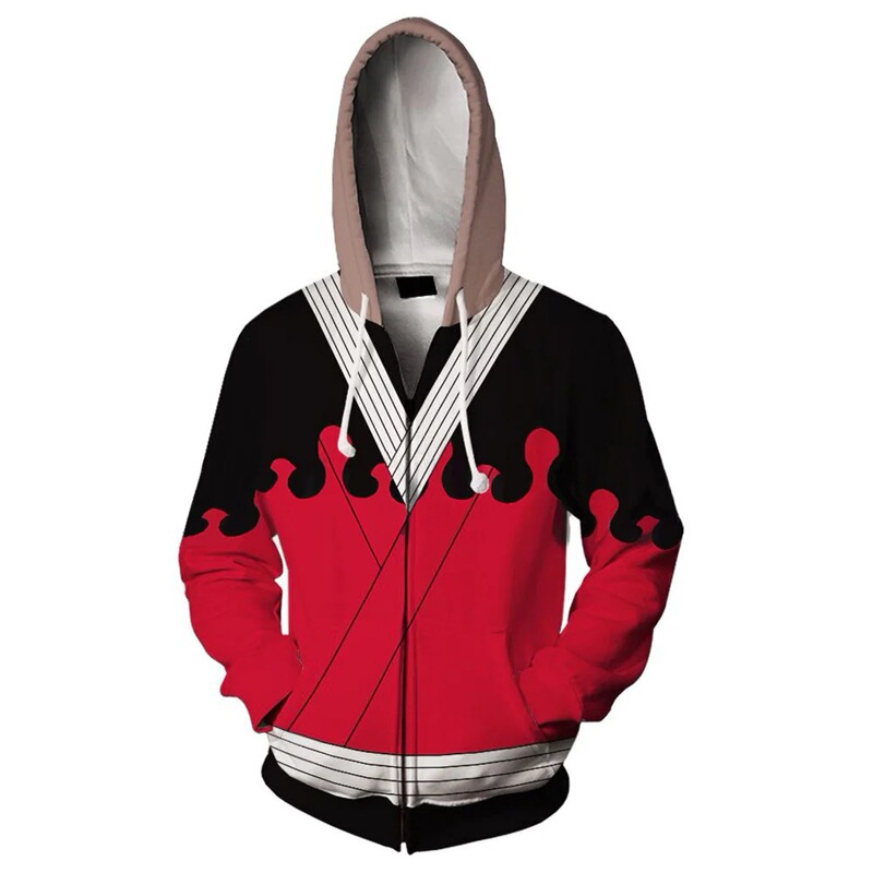 AliExpress Demon Slayer Douma Cosplay hoodie printed hooded sweatshirt casual streetwear