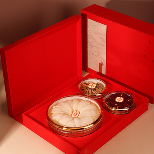 Universal New Year Packaging Box Bird's Nest Cordyceps Dendrobium Sea Cucumber Three Spice Gift Box Abalone American Ginseng Four Treasures Gift Empty Box