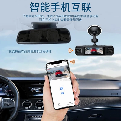 360-Degree Wide-Angle Front, Rear, Left, Driving recorder