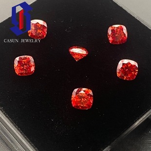 Moxan factory wholesale color shaped Moissanite bare stone domestic color plating handmade Moxan in stock bare stone