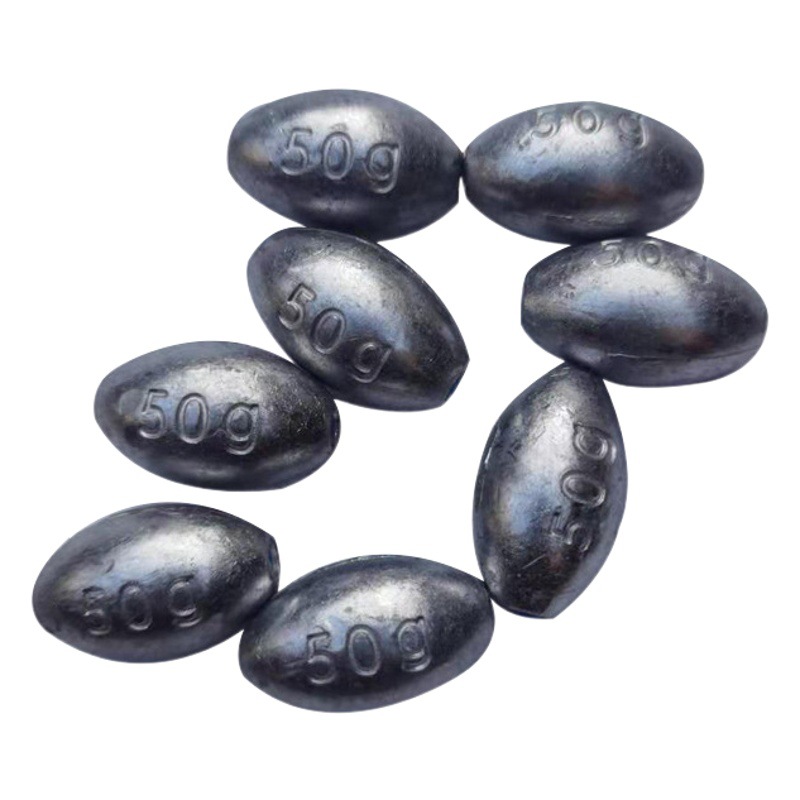 Zhongtong does not hurt the line of sea fishing lead pendant plastic core olive heart pendant fish pendant sea fishing lead pendant small accessories wholesale lead pendant