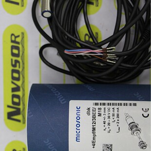 Chaode Electrical and Mechanical Microsonic Dbk+4/Empf/M12/3Bee/M18 Sensor