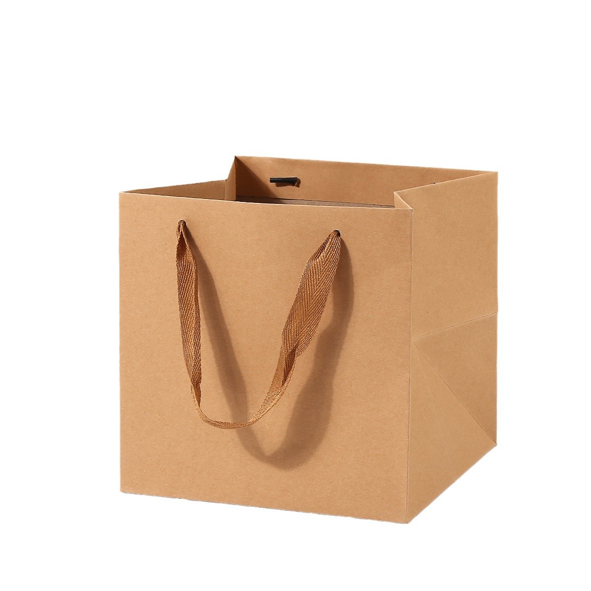 Bolsa de papel cuadrada bolsa de regalo de flores bolsas de flores horneadas bolsas de embalaje de ramo bolsas de pastel de maceta bolsas de caramelo