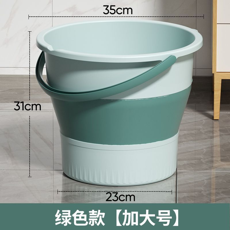 便携可折叠水桶钓鱼桶学生桶宿舍洗漱桶车载收纳桶户外手提折叠桶|undefined