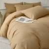 Caramel color [200 thread count pure cotton brushed]