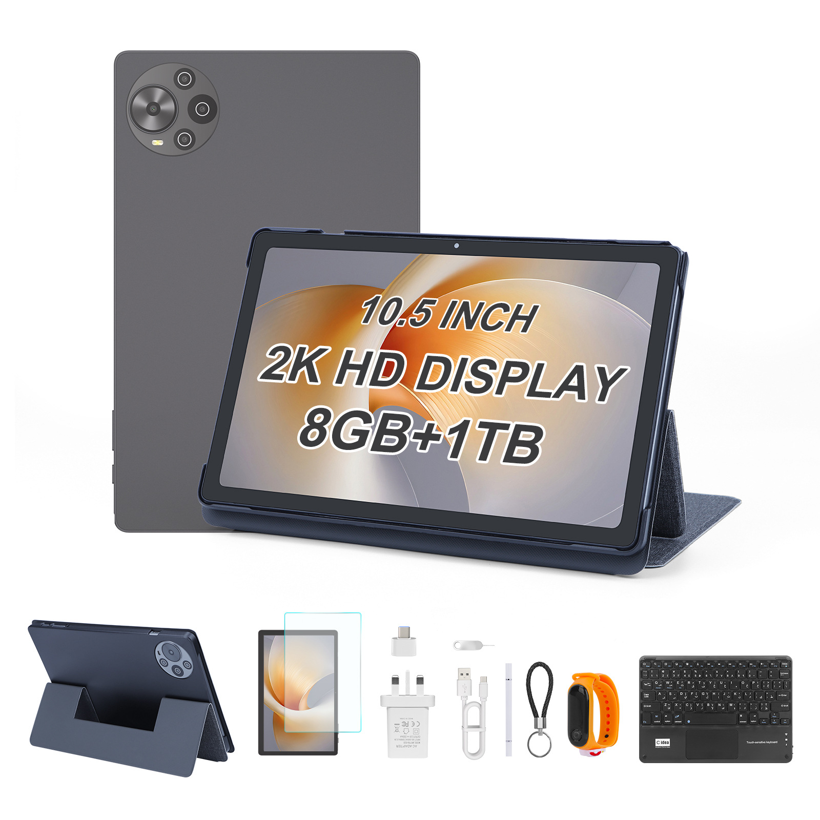 C idea transfronteriza nueva tableta gris de 10.36 pulgadas al por mayor Bluetooth de ocho núcleos WIFI máquina de aprendizaje Internet