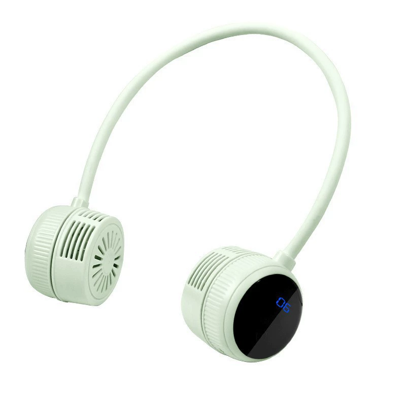 Handheld summer air fan for traveling, storage system