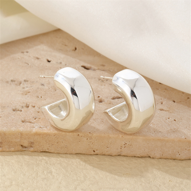 Men's Hip-hop Earrings Double Sided Trendy High End Jewellery_voghion.com