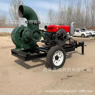 大流量柴油机八寸离心泵 汽油柴油机水泵 高扬程汽油机离心泵2寸