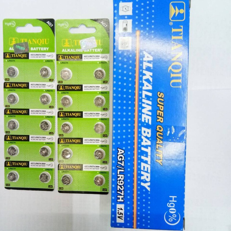 Tianqiu Ag7 Battery Lr927 Battery Ag7 Button Battery Lr927 Digital 1.55V Battery Wholesale