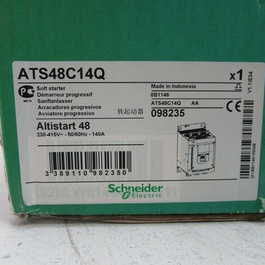 好价格现货好价供应电机软启动器ATS48D75Q ATS48C25Q ATS22C41Q