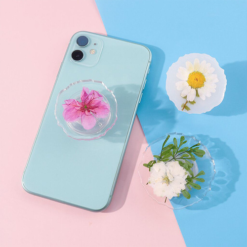 DIY large and small coaster collection glue mold air bag mobile phone holder base multi-purpose coaster silicone mold
