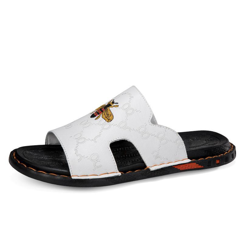 2023 새로운 국경 플러스 사이즈 진짜 카우보이 여름 유행 남성 슬리퍼