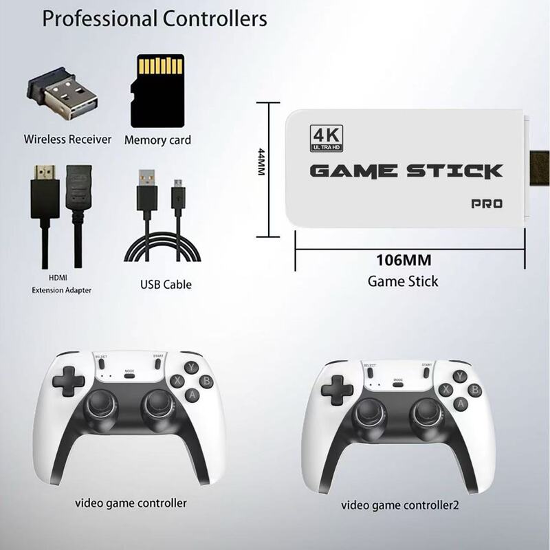国境を越えた人気のワイヤレスダブルジョイスティックゲームコンソール M15 HD 4K レトロアーケードファミリーホーム TV|undefined