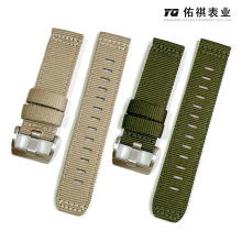 适用华为GT系列新款佳明尼龙表带男士20 22 24mm替换腕带Ultra2/1