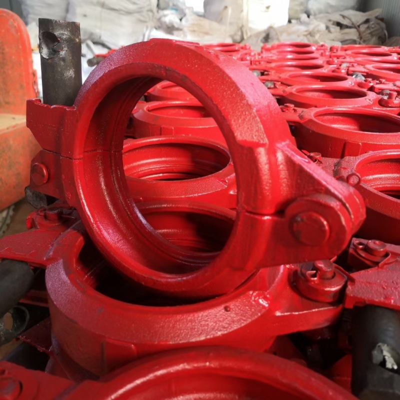 DN125 대형 너트 파이프 클램프