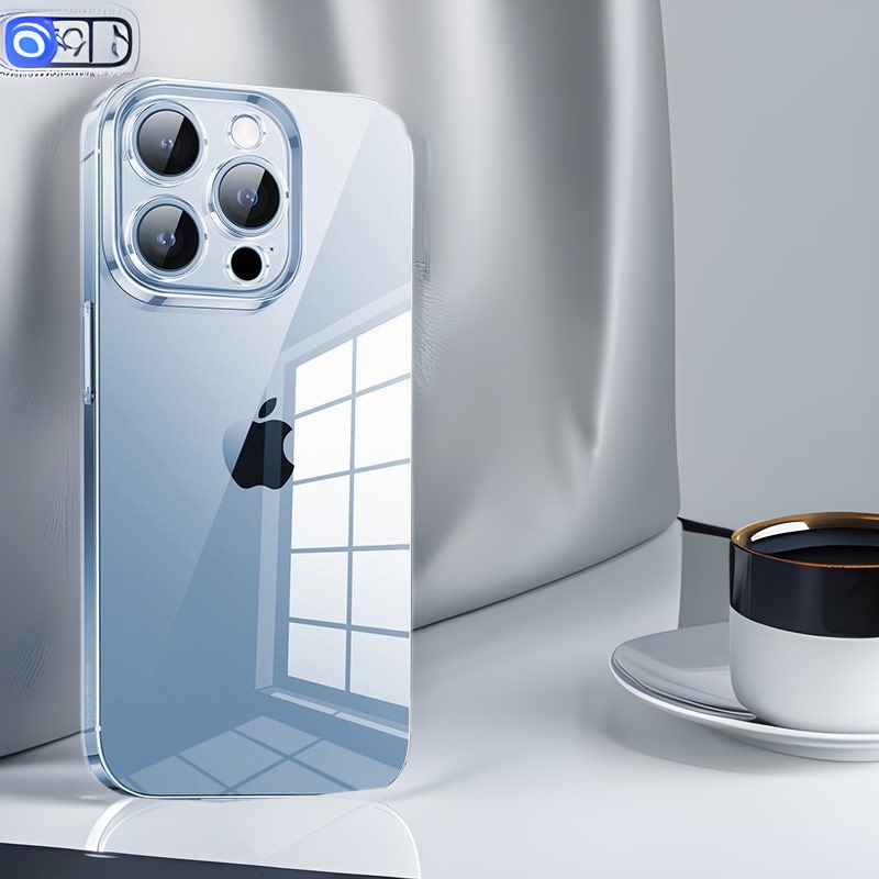 Suitable for Apple 17 Pro Max Phone Case, iPhone 15 Transparent Soft Case, 16 Anti-Drop Case, 13 Space Case, Non-Yellowing