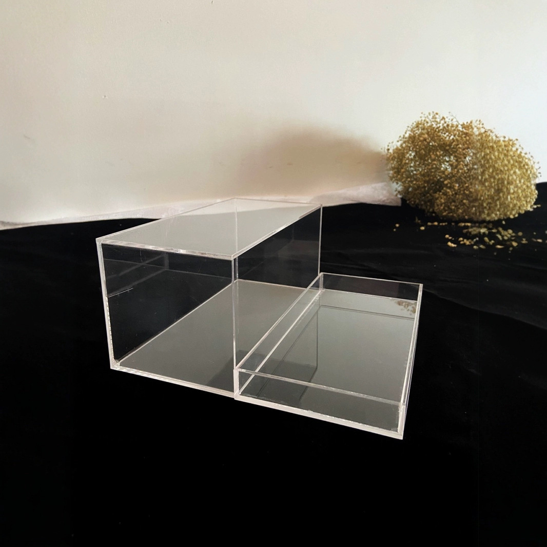高透明亚克力展示盒礼品盒手办模型防尘罩桌面收纳鞋盒鱼龟缸