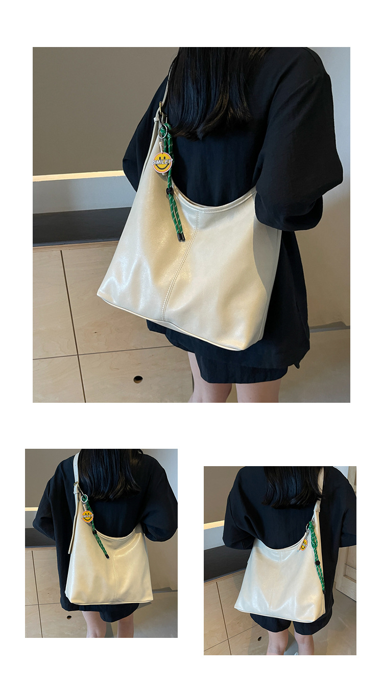 Large capacity for commuting to work, women's 2024 autumn and winter versatile new fashion single shoulder large bag,_voghion.com