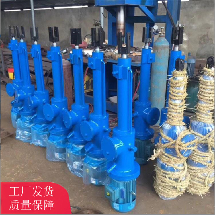 DYTP esquina electrohidráulica varilla de empuje de esquina de mina de carbón tipo DYTP1500-450 varilla de empuje electrohidráulica