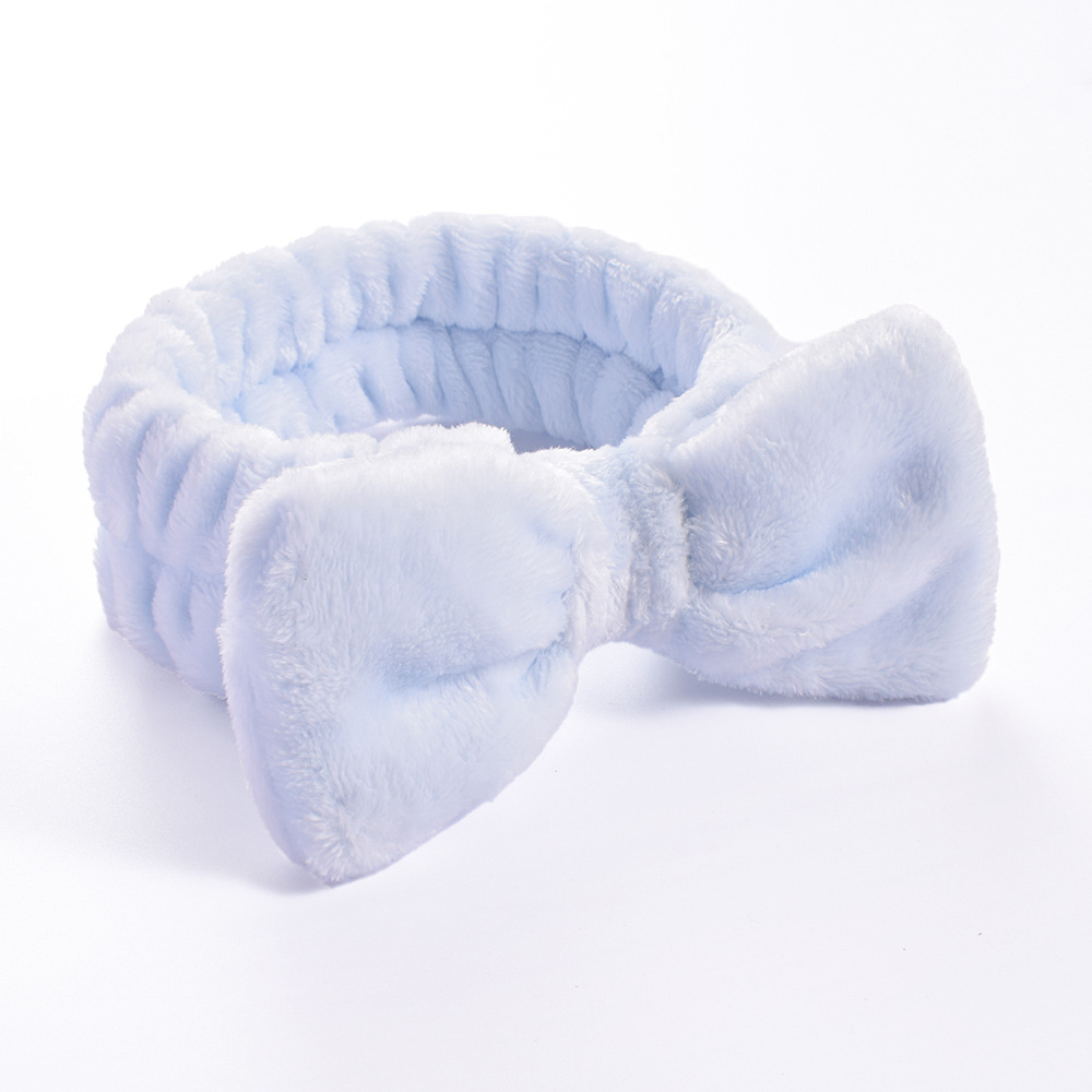 기계 스티치 활 헤어밴드-파란색 (단일)(20*6*5cm 39g)