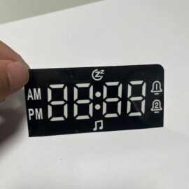丝印加工LED数字显示膜片8888PET显示扩散膜片数字发散膜匀光膜片