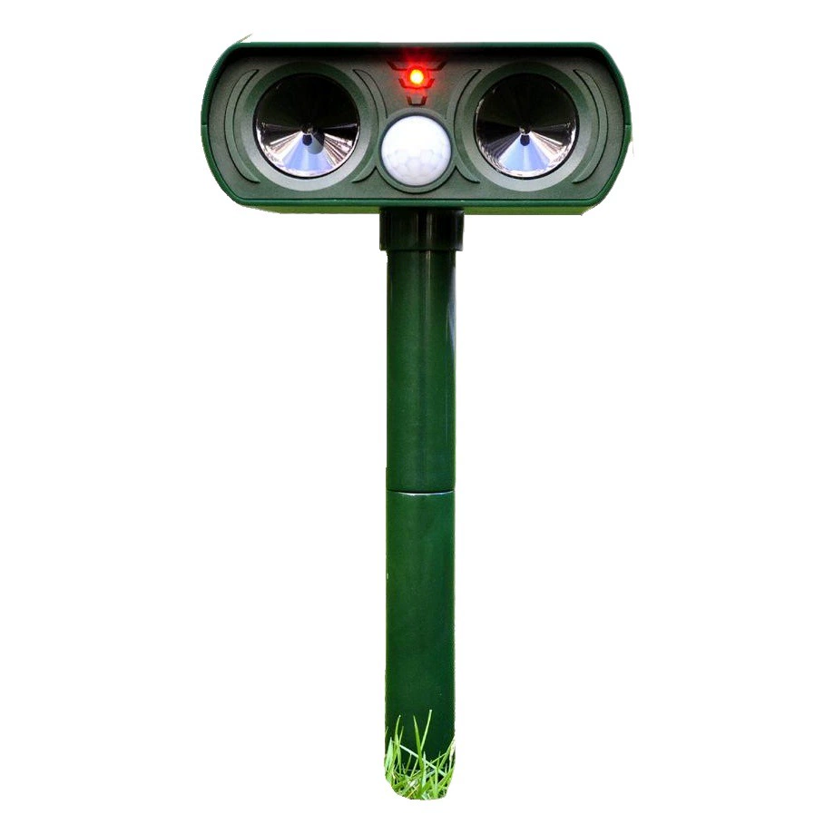 Новый Солнечный Репеллент для животных перезаряжаемый Репеллент для кошек Репеллент для собак Инфракрасный Солнечный Репеллент для животных в наличии