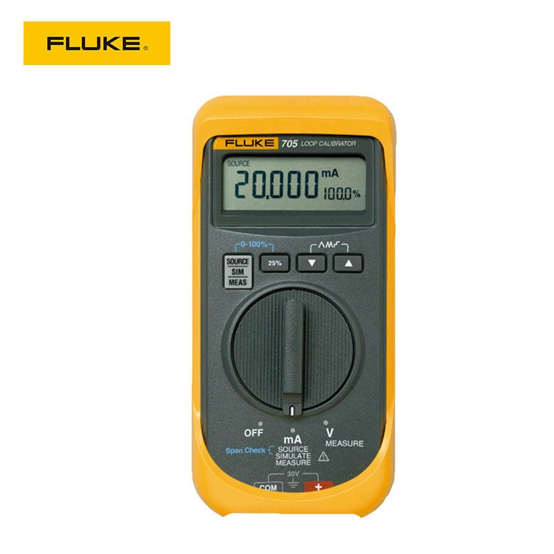 Американский калибратор напряжения и тока Fluke F715, многофункциональный высокоточный калибратор контура F705/F707
